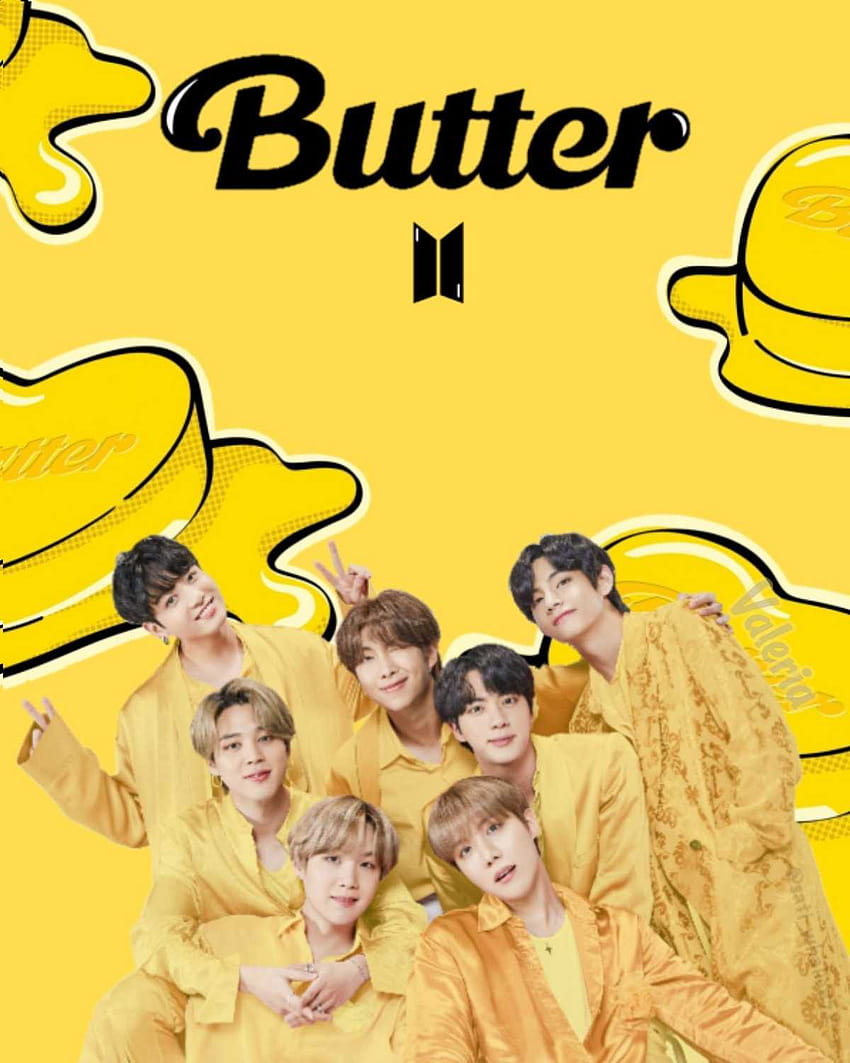 Canción de mantequilla BTS, mantequilla bts 2021 fondo de pantalla del teléfono