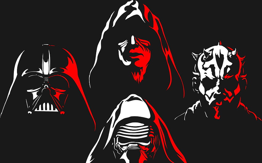 Darth Sidious, Vader, Maul, Sith Lords 2880x1800 HD wallpaper