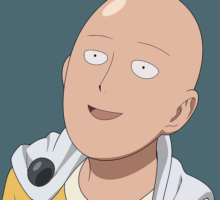 Saitama Stupid Face, one punch man saitama HD wallpaper