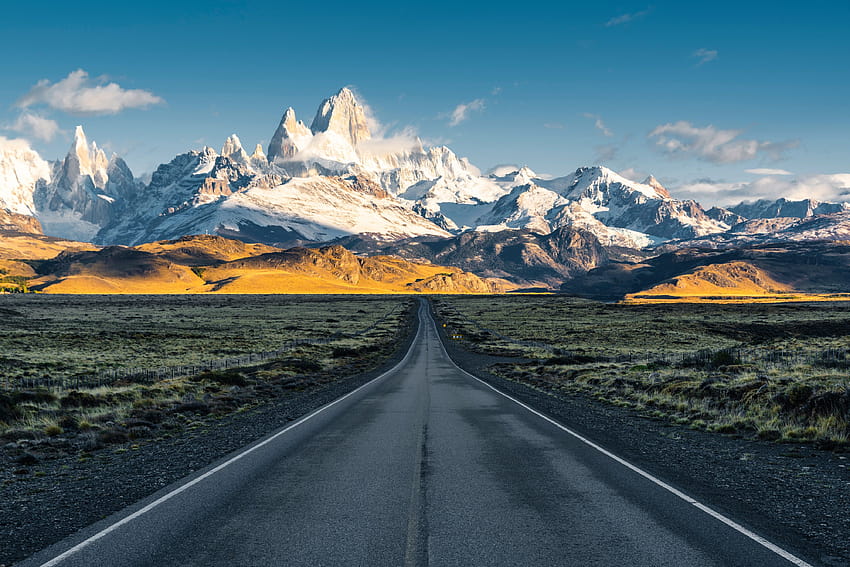 20 Best Places to Go in 2020, empty road clouds mountains HD wallpaper