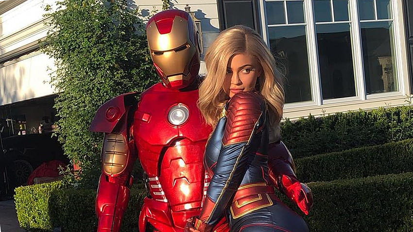 Kylie Jenner, Travis Scott and Stormi Dress Up as 'Avengers: Endgame' Superheroes for Rapper's Birtay Party HD wallpaper
