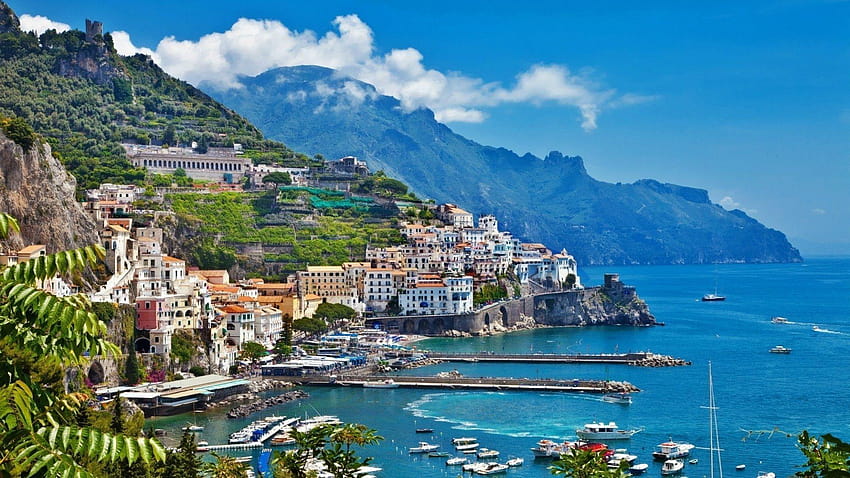 7 Sisilia Italia, pemandangan gunung italia Wallpaper HD