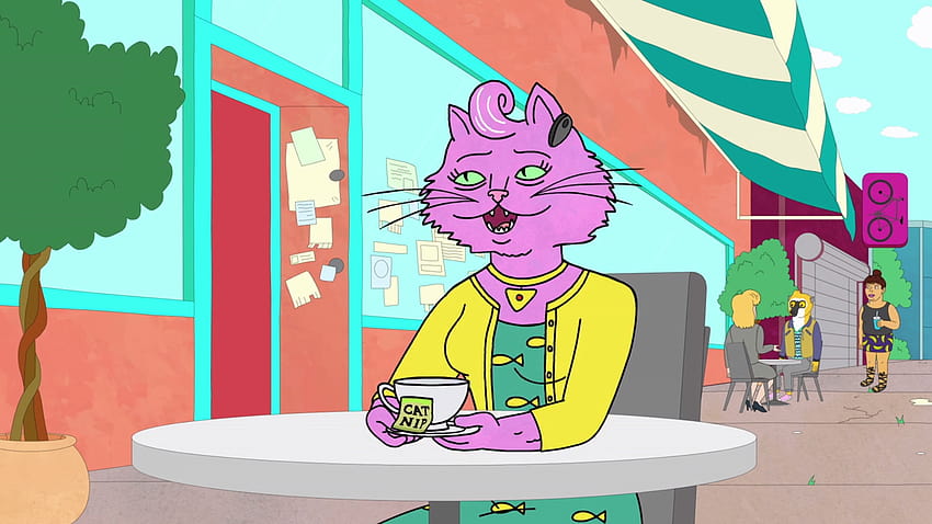 I guess Princess Carolyn likes to get weird when she goes out for Tea: BoJackHorseman HD wallpaper