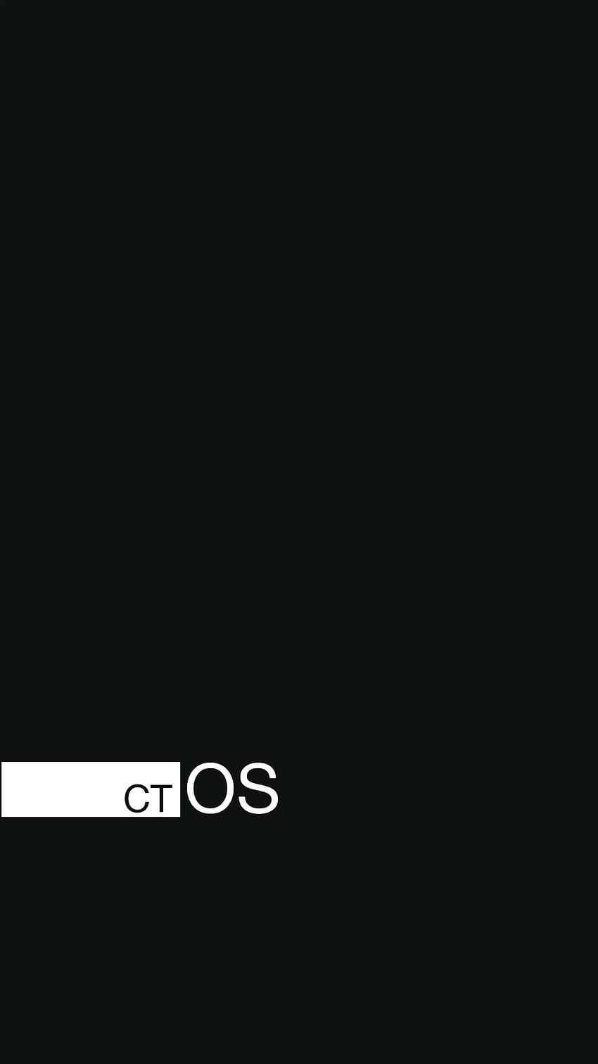Ctos Logo Full On HD phone wallpaper