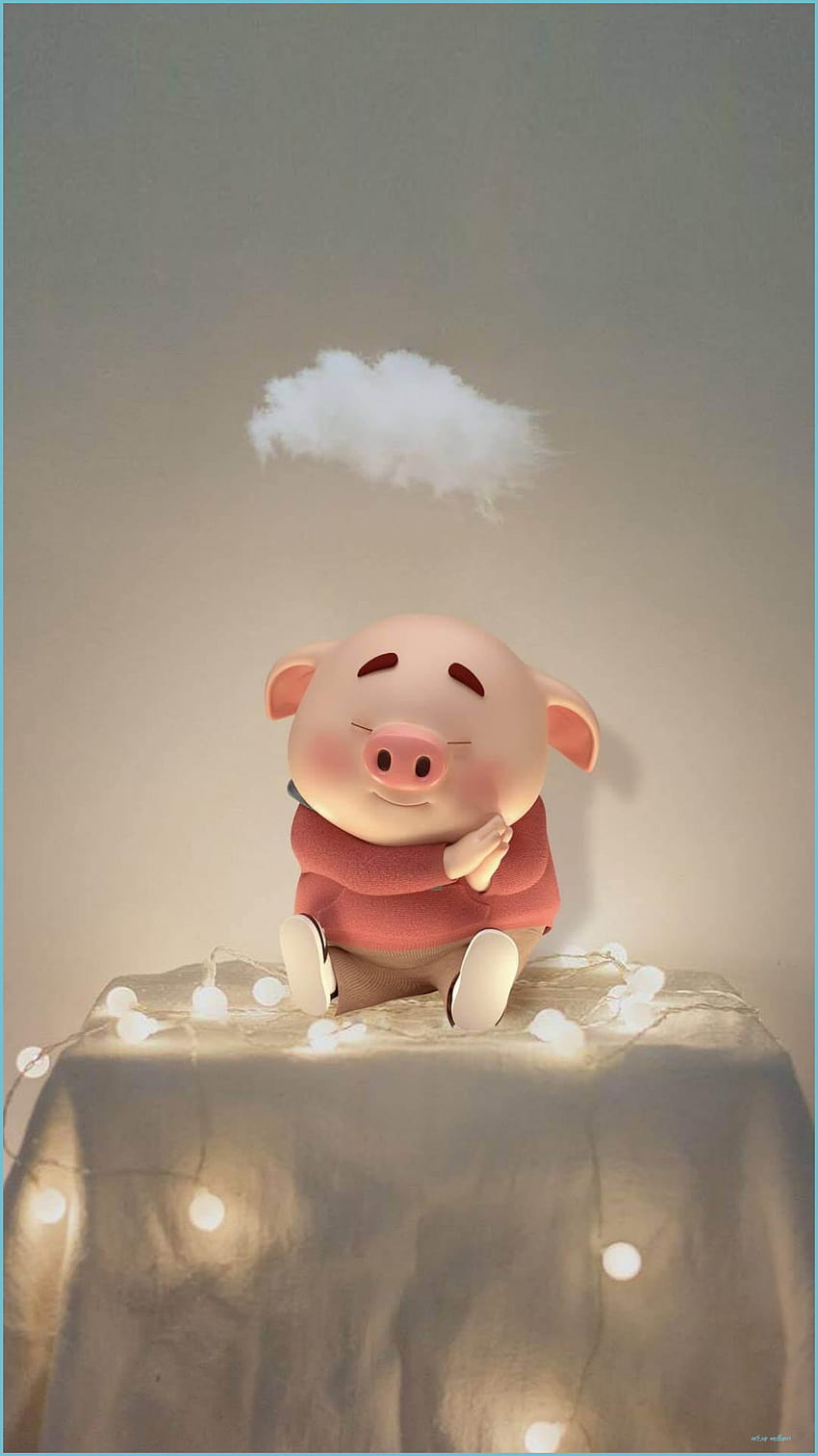 Cool Piggy HD phone wallpaper