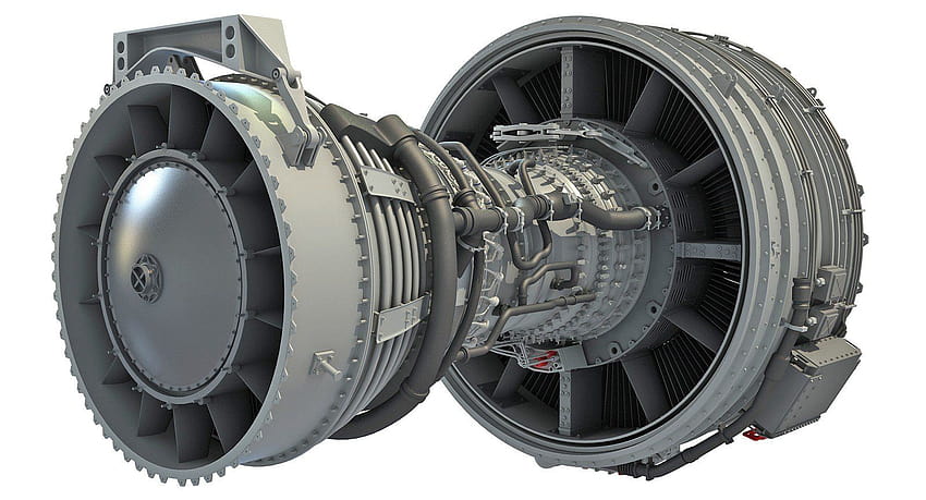 CFM56 Turbofan Engine 3D Model in 2020 HD wallpaper