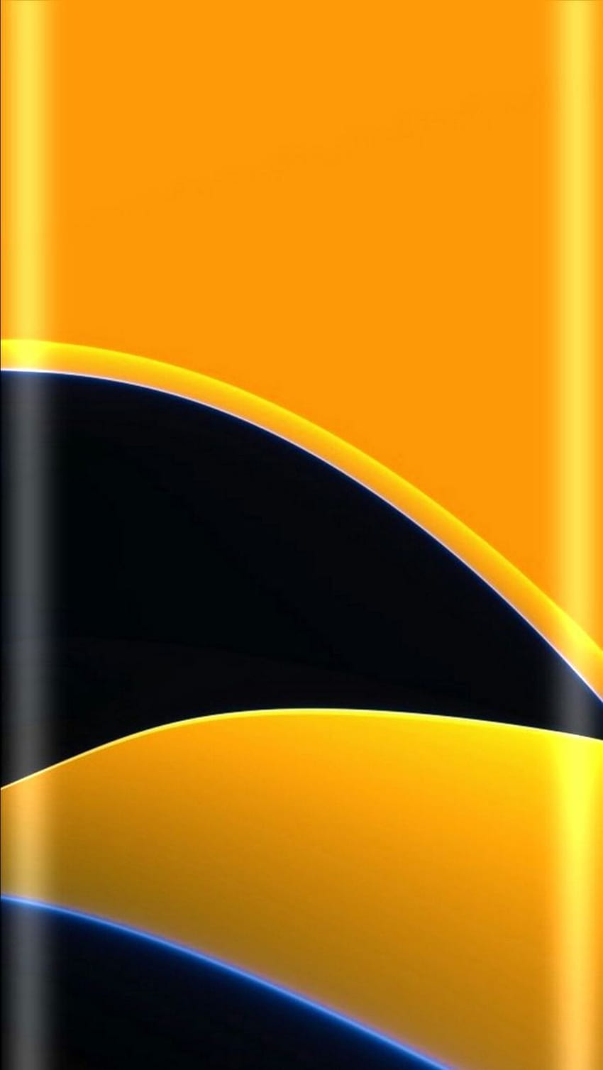 ❤Samsung iPhone Edge PhoneTelefon 3D :: Żółty to kolor między pomarańczowym a… Tapeta na telefon HD