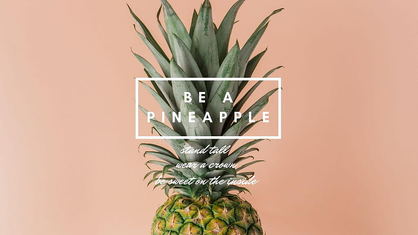 pineapples HD wallpaper
