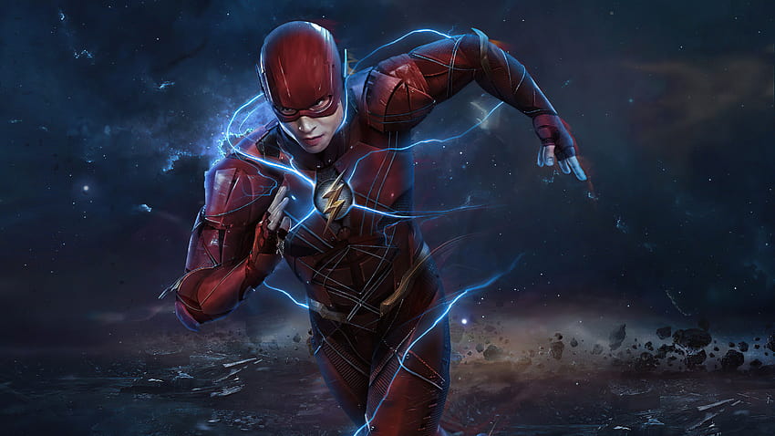Flash läuft Zack Snyder Cut Ultra ID:7406, der Flash läuft HD-Hintergrundbild