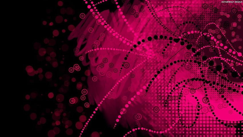 s de color rosa y negro fondo de pantalla