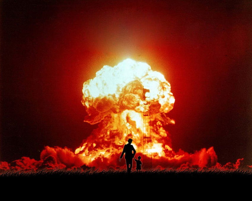 Atombombe, Bombenexplosion HD-Hintergrundbild