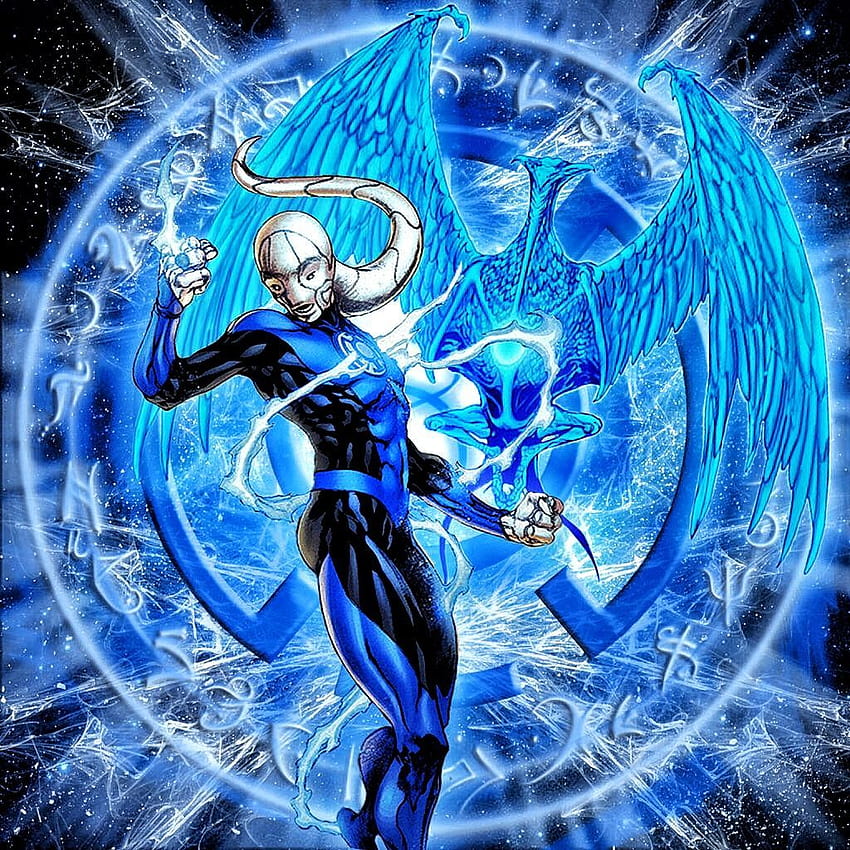 Saint Walker Blue Lantern / Adara-Entität HD-Handy-Hintergrundbild