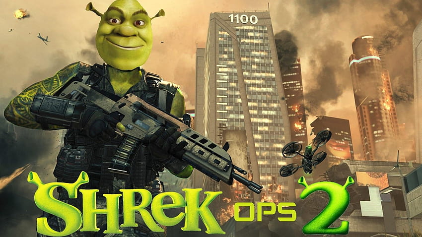 Shrek-Meme HD-Hintergrundbild