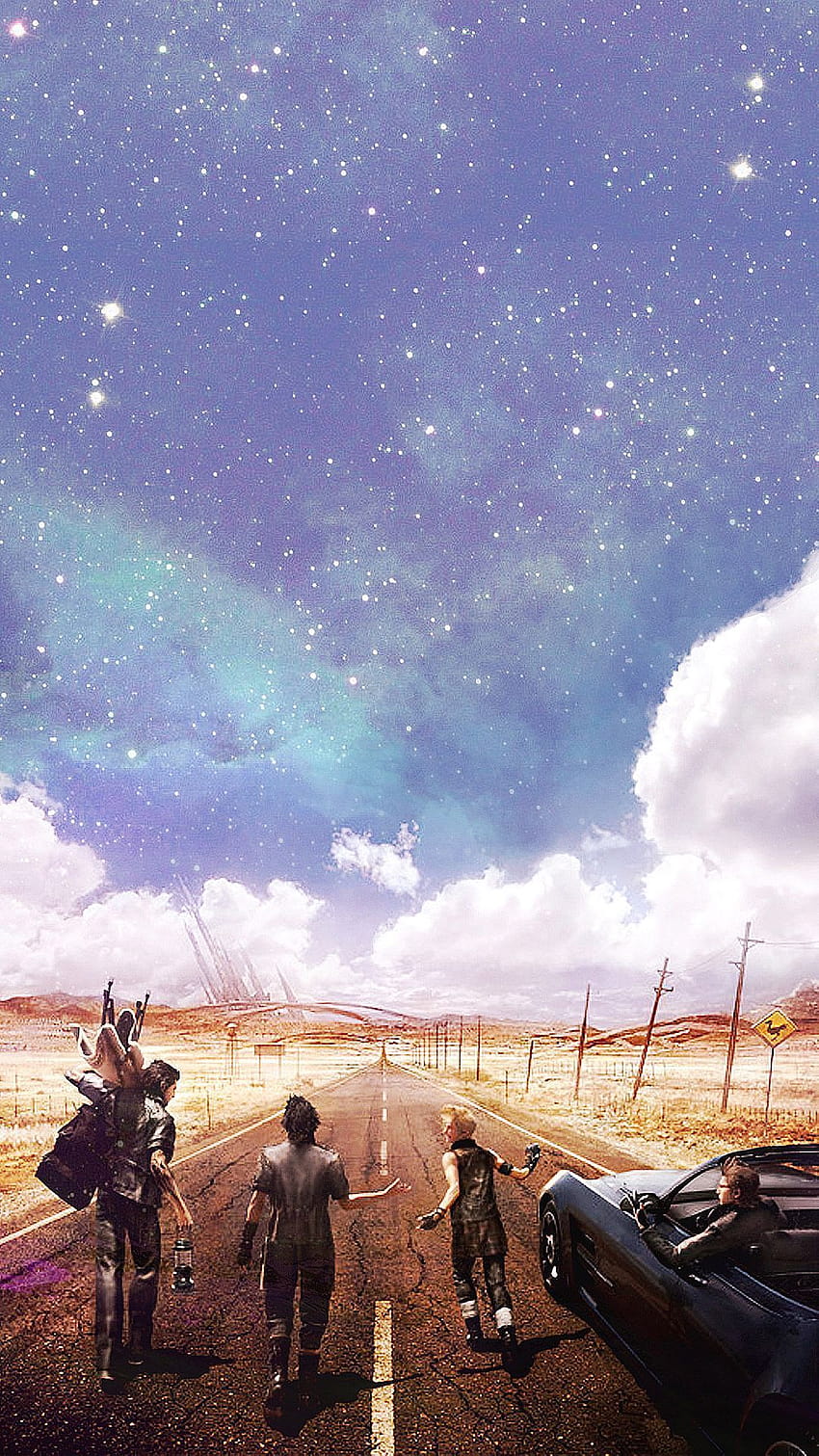 5 Final Fantasy XV, iPhone-Fantasie HD-Handy-Hintergrundbild