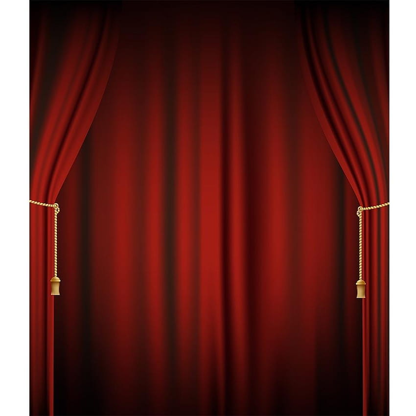 Theater Curtain Printed Backdrop, theater curtains background HD phone wallpaper