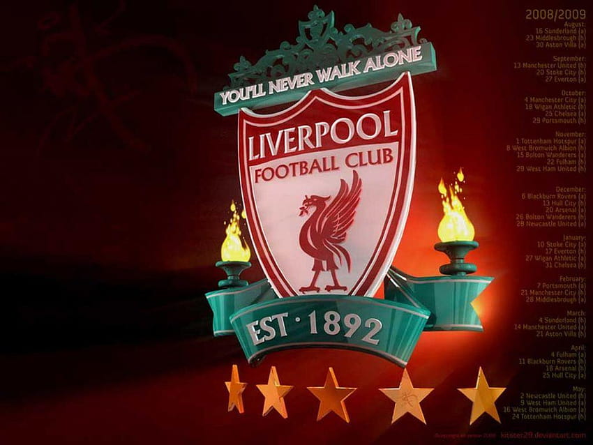 Liverpool F.C: Liverpool FC, 3D logo, EST 1982, fc liverpool HD wallpaper