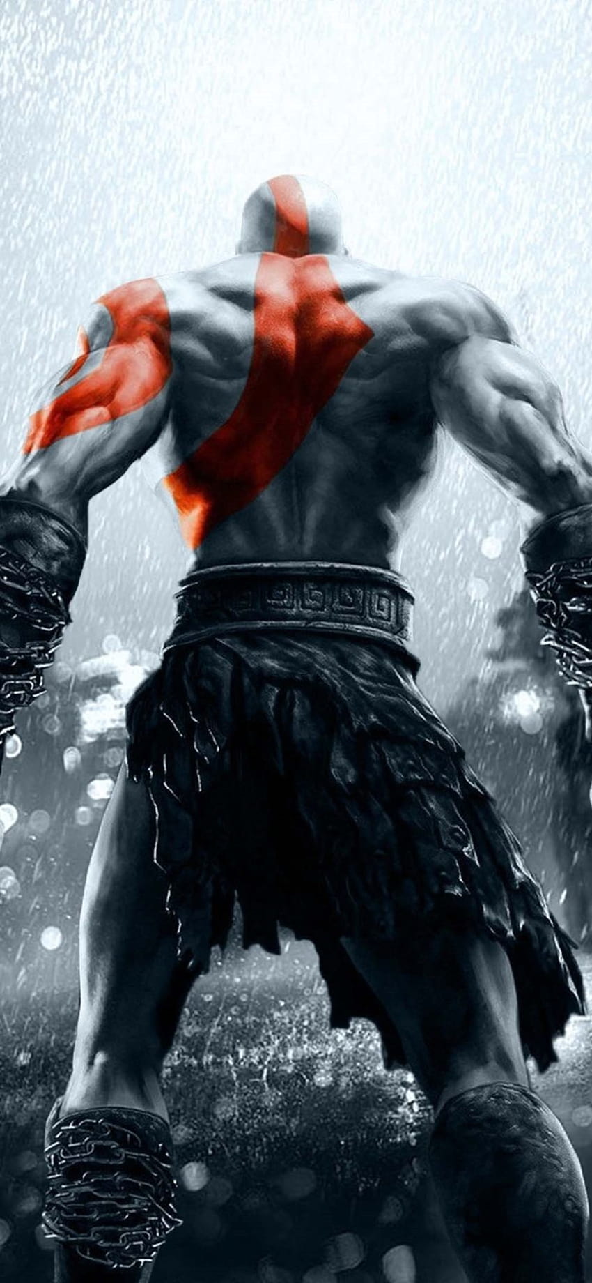 828x1792 Nuovi sfondi di God of War Risoluzione 828x1792, Kratos Android Sfondo del telefono HD