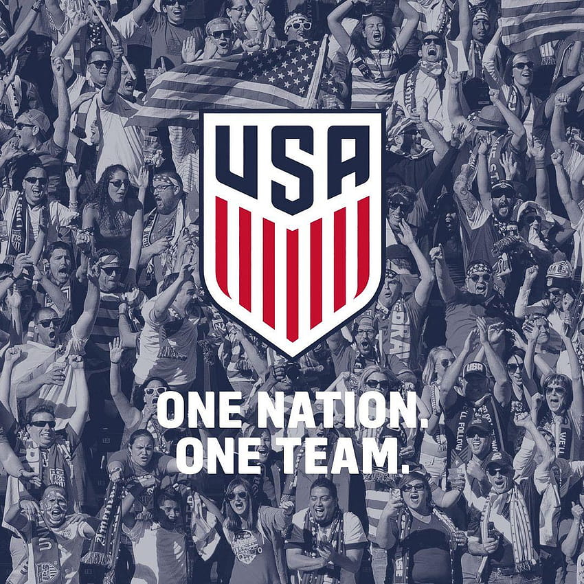 US Soccer new crest. One nation. One team., cool of usa soccer logo HD phone wallpaper
