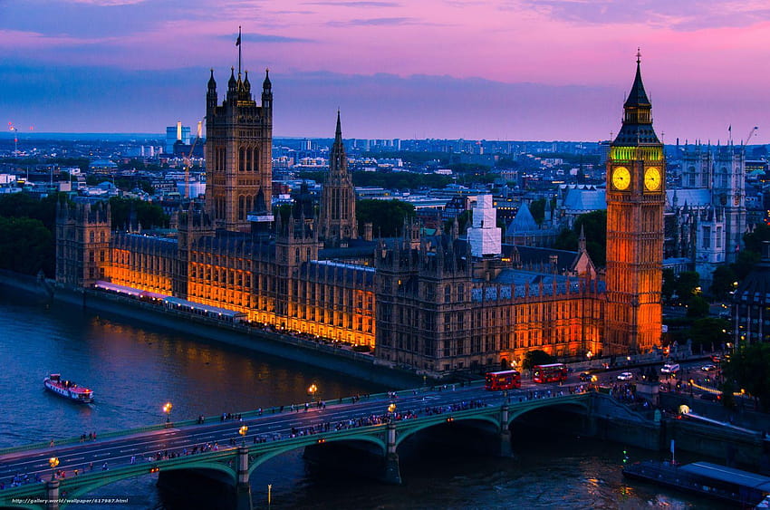 Big Ben, pont de Westminster, londres Fond d'écran HD