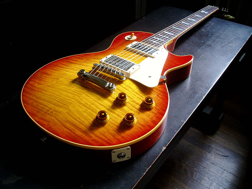 gitary Gibson Les Paul Tapeta HD