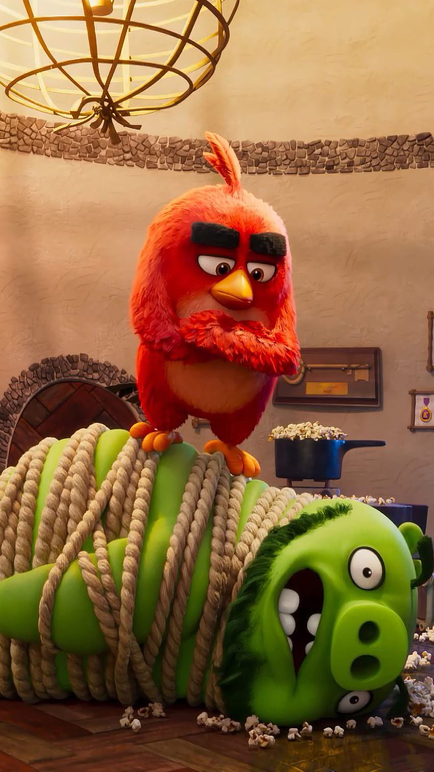 329877 Angry Birds Movie 2, Red, Leonard, phone , Backgrounds, and, mobile angry birds HD phone wallpaper