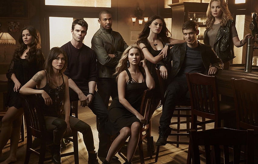 Glass, The Vampire ..., the vampire diaries all cast HD wallpaper