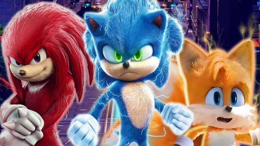 Il fantastico nuovo logo del film Sonic 3 rivela un nuovo personaggio?, i personaggi del film Sonic the Hedgehog Sfondo HD