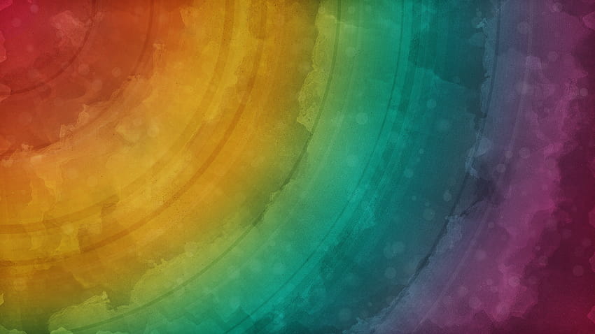 Pintura de acuarela arcoíris de alta resolución, acuarela arcoíris fondo de pantalla
