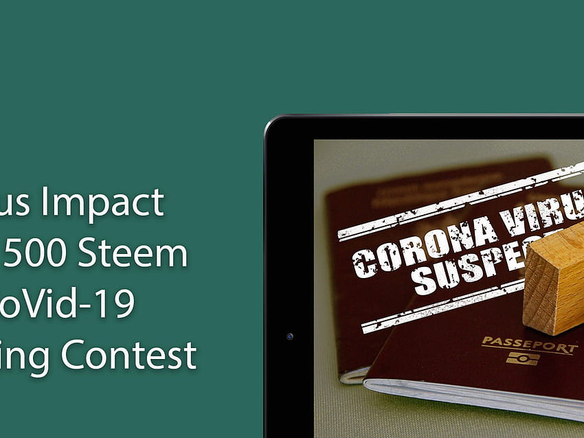 Corona Impact And 500 Steem CoVid HD wallpaper