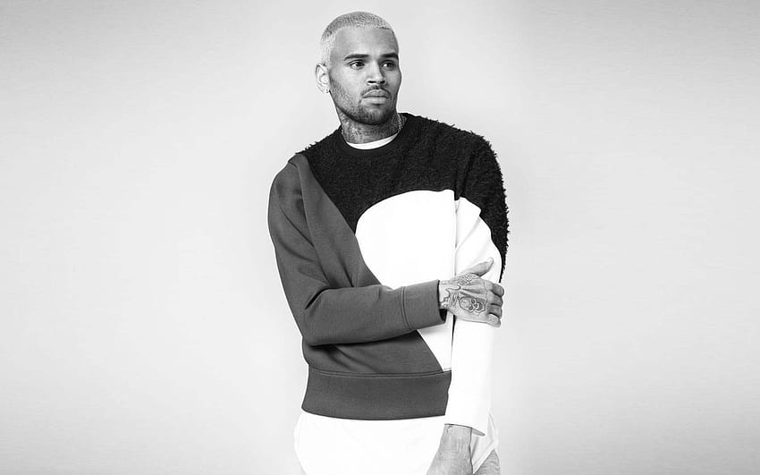 Chris Brown lança sua parceria com Drake i komentarz:, Chris Brown nie ma wskazówek Tapeta HD