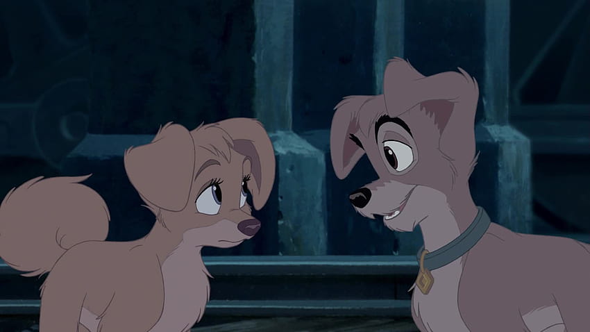 ANGEL & SCAMP ~ Lady and the Tramp II: Scamp's Adventure, 2001, lady and the tramp ii scamps adventure HD wallpaper