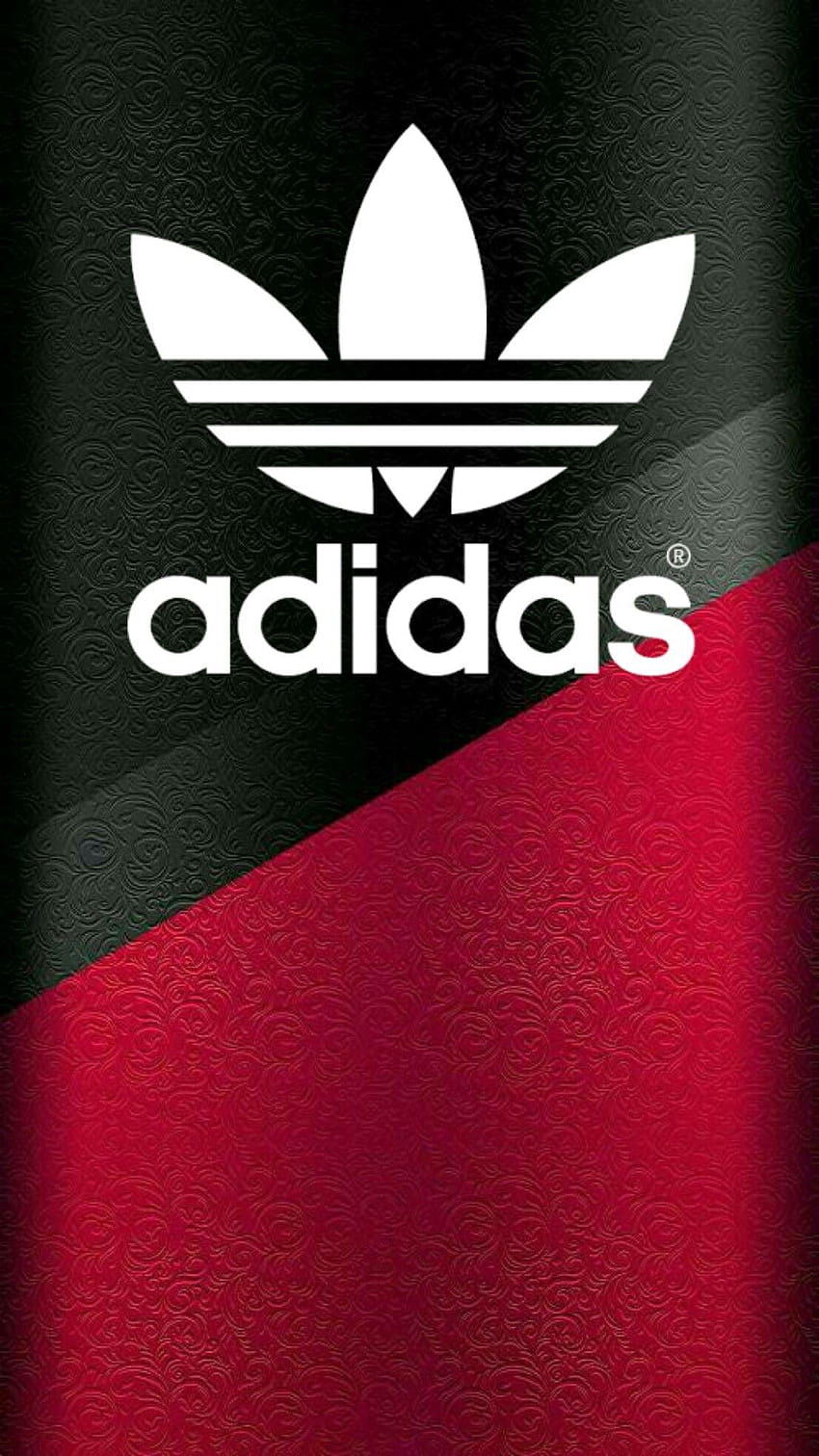 adidas czerwony Tapeta na telefon HD