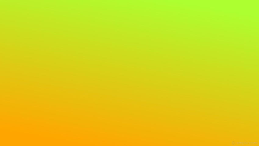 Oranye dan Hijau, gradien oranye dan kuning Wallpaper HD