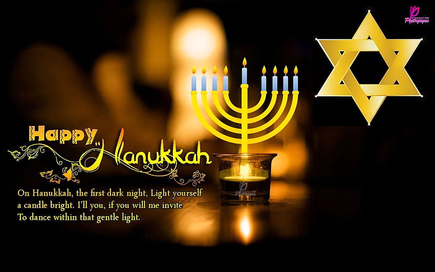 Happy Hanukkah Chanukah HD wallpaper