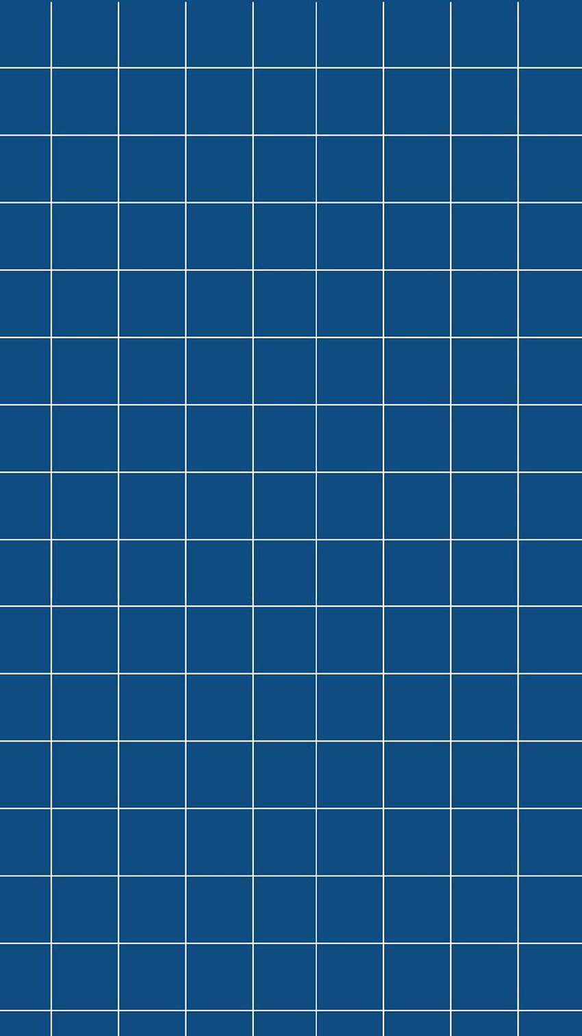 Classic Blue Grid in 2021 HD phone wallpaper