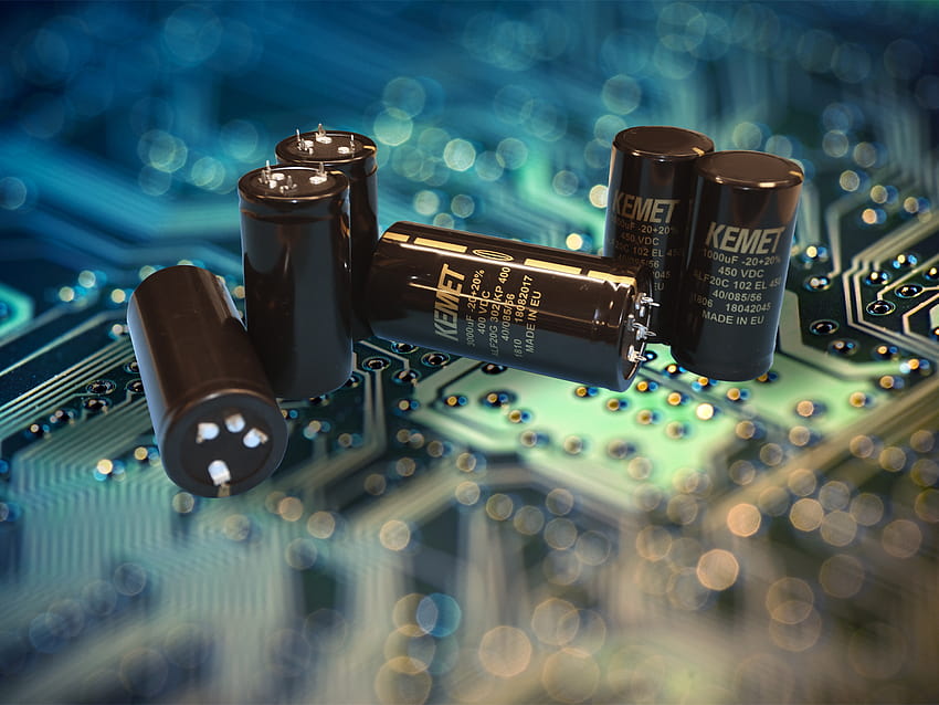 These Capacitors Don't Need Solder! HD wallpaper