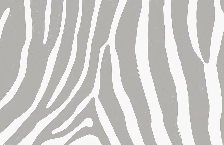 Gray Zebra Print Mural, zebra pattern HD wallpaper