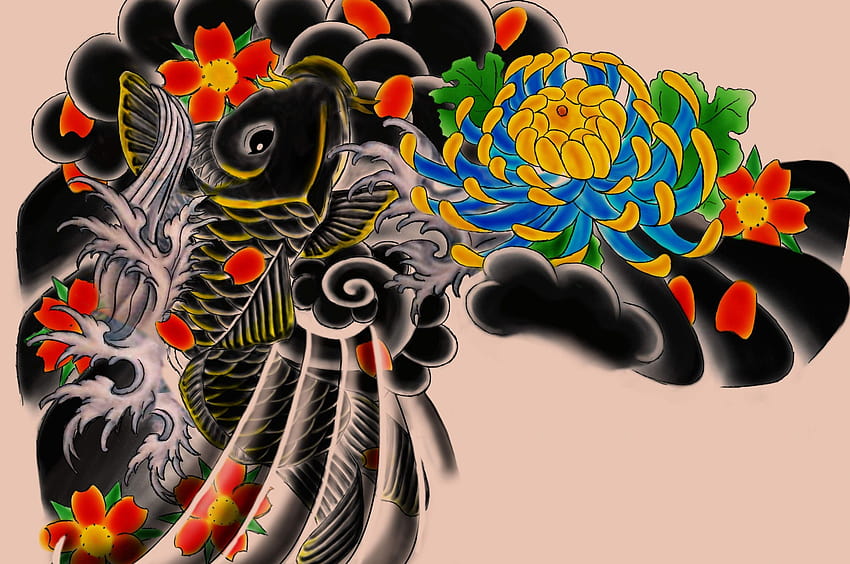 Japanese Snake HD wallpaper