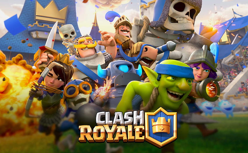 Clash Royale and Clash, clash royale computer HD wallpaper