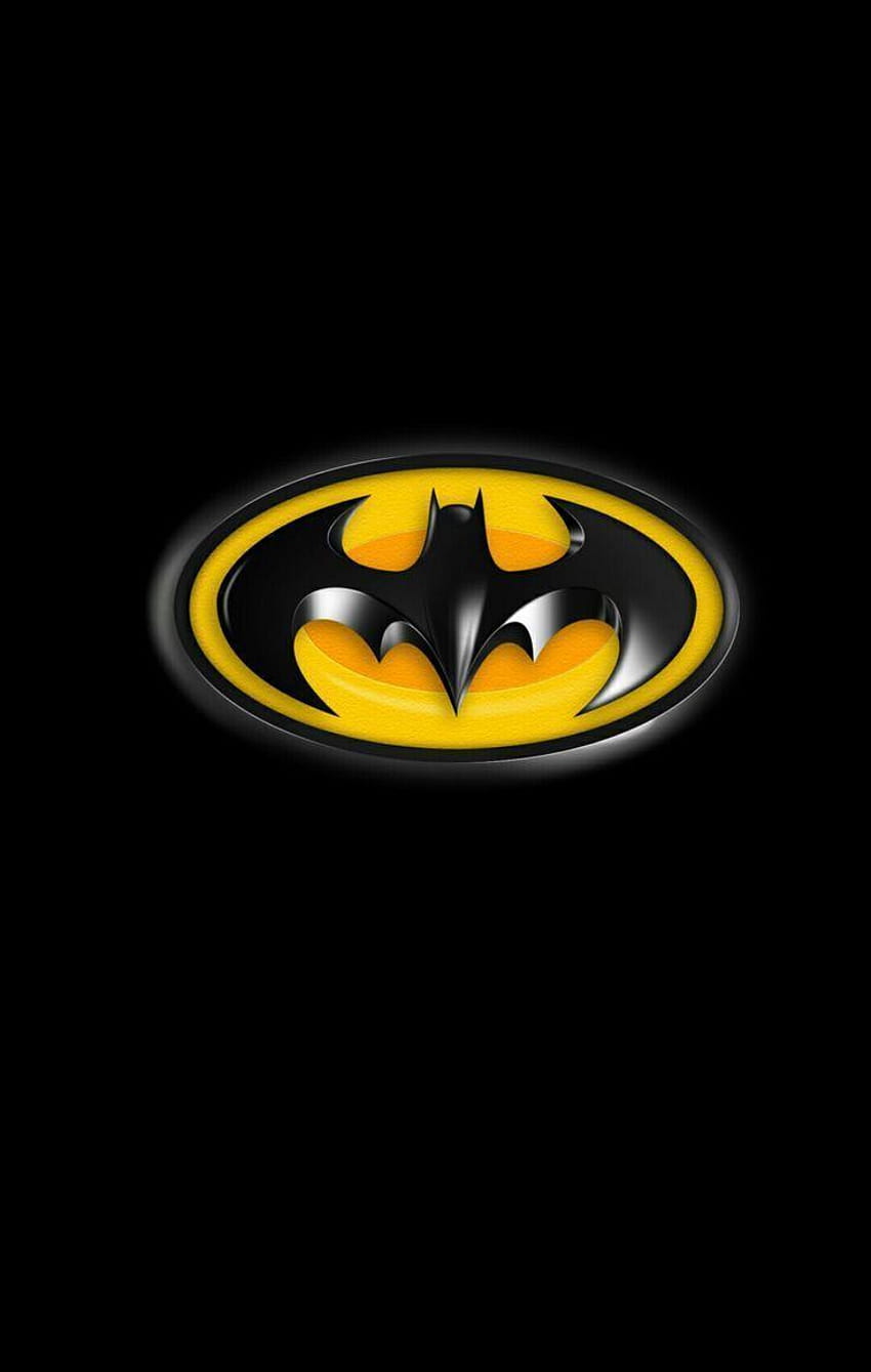 Najlepsze 2 pomysły na logo Batmana, logo z lat 90 Tapeta na telefon HD
