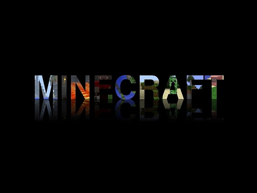 minecraft logo HD wallpaper