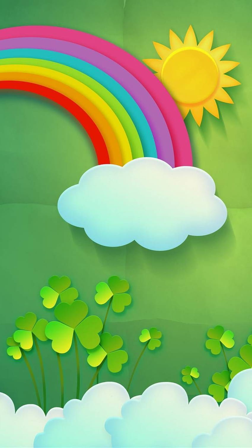 Rainbow by Z_Studios, preschool HD phone wallpaper