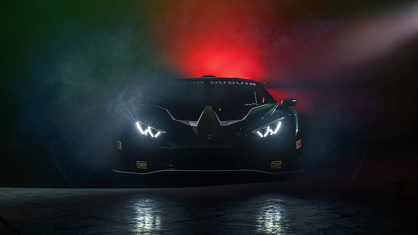 Lamborghini Huracán GT3 EVO2 2022 2, 2022 lamborghini à la dérive Fond d'écran HD
