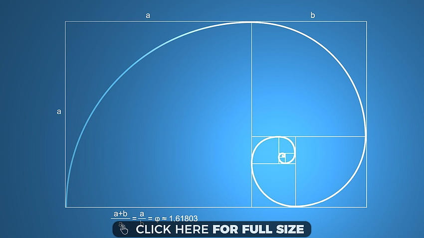 Golden Ratio / Fibonacci Sequence HD wallpaper