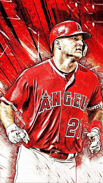 HD wallpaper Mike Trout Top baseball players Los Angeles Angels of  Anaheim  Wallpaper Flare