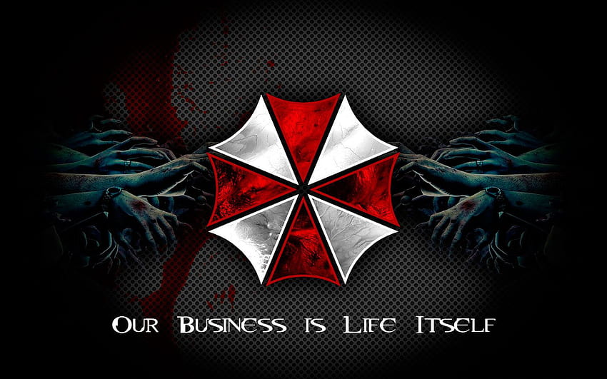 Resident Evil Umbrella Logo, business logo HD wallpaper
