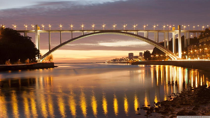 Ponte Arrbida, porto HD wallpaper