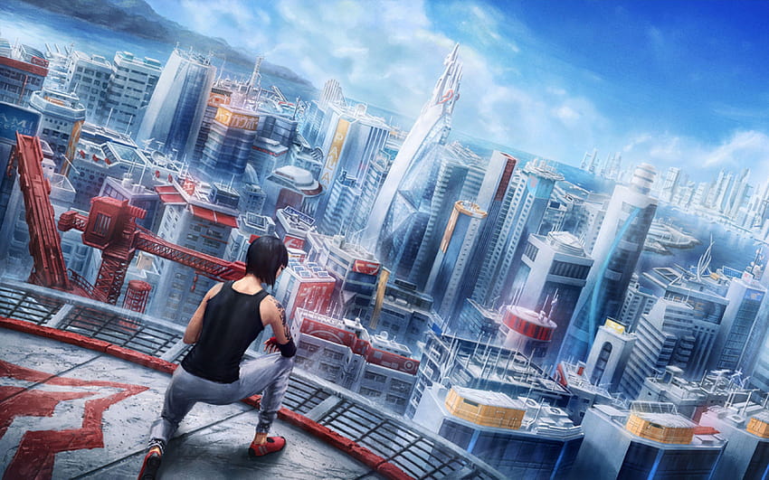 Backgrounds Mirrors Edge Catalyst Game 2016 EA Skyscrapers HD wallpaper