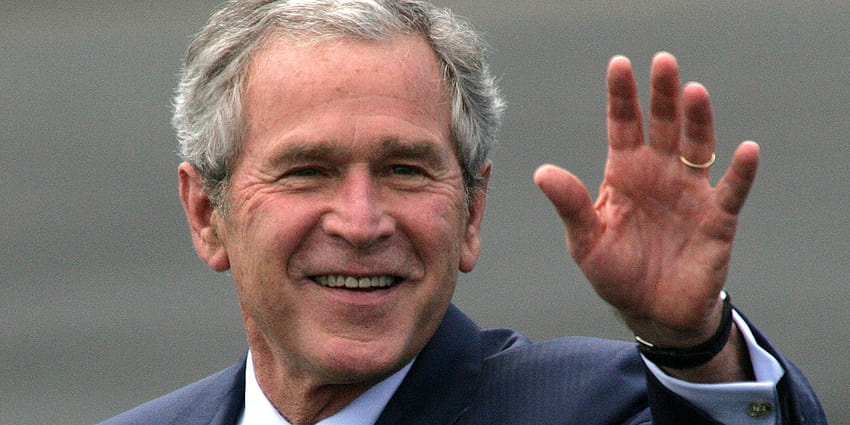 Arrière-plans haute résolution de George W. Bush, George Bush Fond d'écran HD