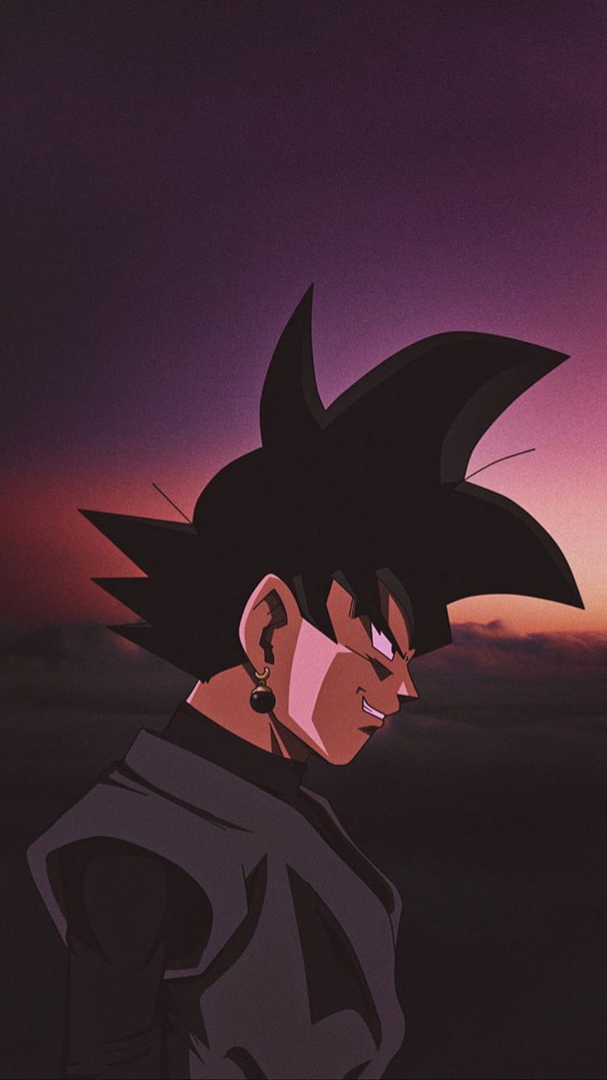 Goku Black By 17Silence, estetik siyah goku HD telefon duvar kağıdı